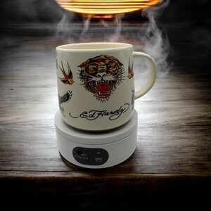 Ed Hardy Mad Engine Large Coffee Mug NEW
